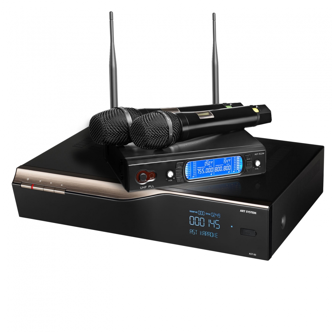 караоке-комплект AST-50 c микрофонами в Челябинске