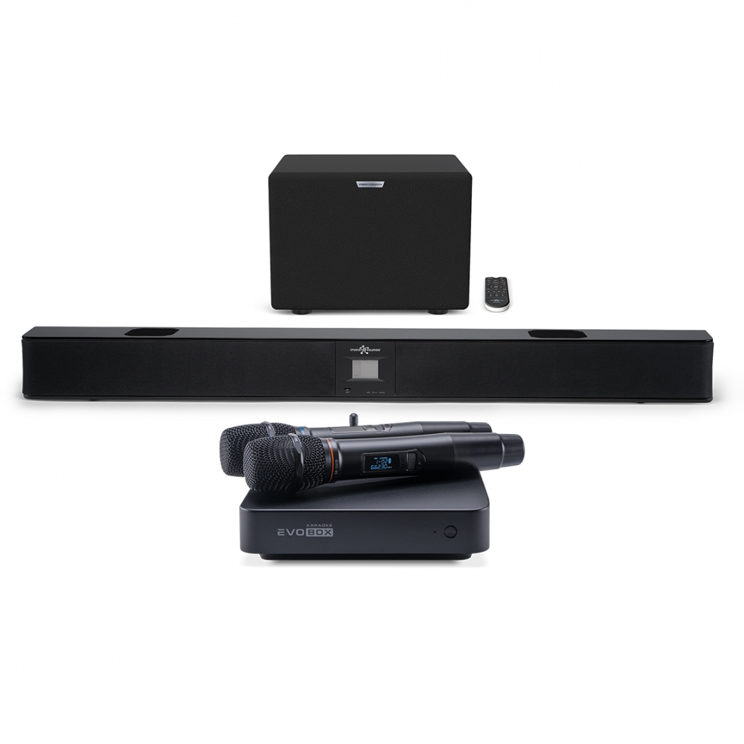 караоке-комплект EVOBOX Plus + EvoSound Bar (саундбар с караоке) в Челябинске