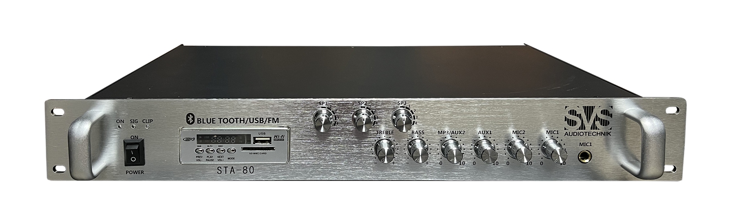 SVS Audiotechnik STA-80 Микшер-усилитель для систем Public Address в Челябинске
