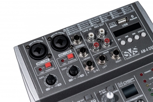 SVS Audiotechnik mixers AM-4 DSP Аналоговый микшерный пульт, 4-канала в Челябинске